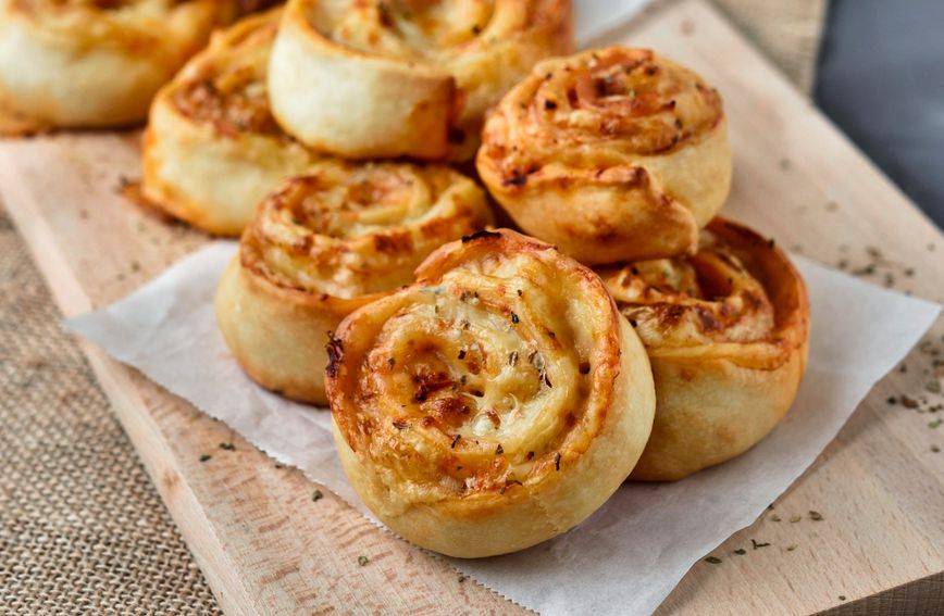 Slane rolice sa šunkom i sirom