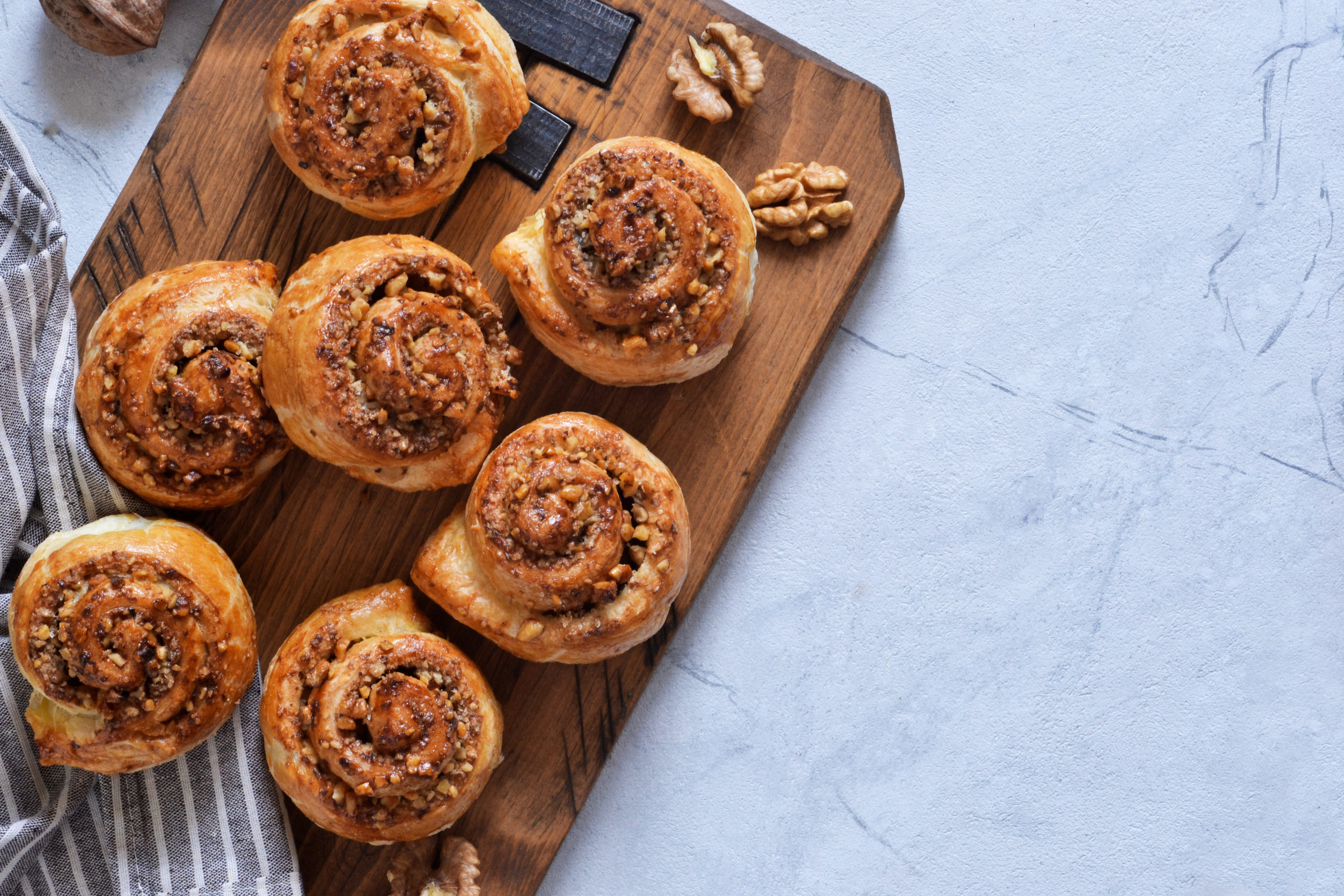 Slatke rolice s orasima