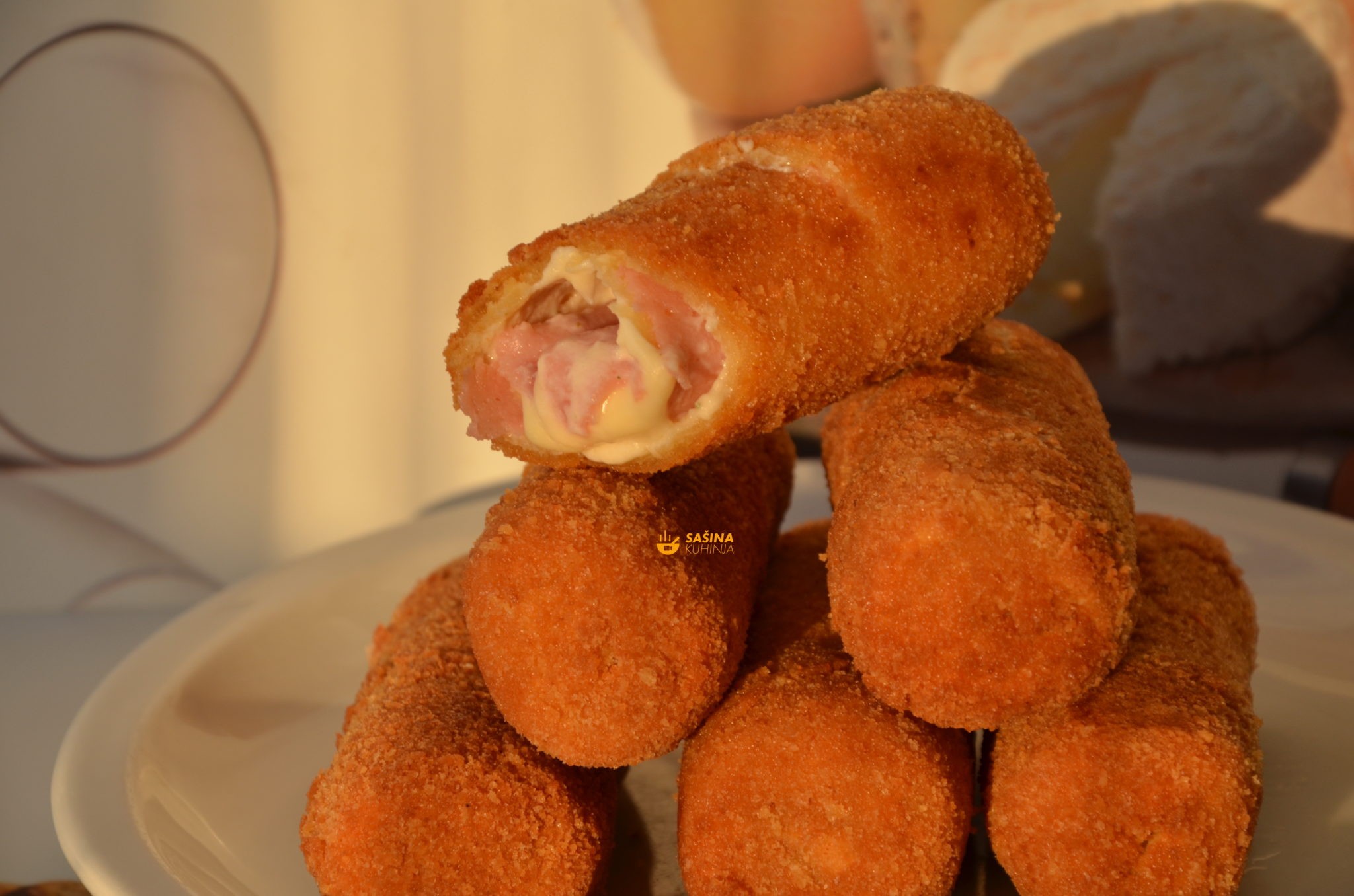 Rolice od šunke i sira